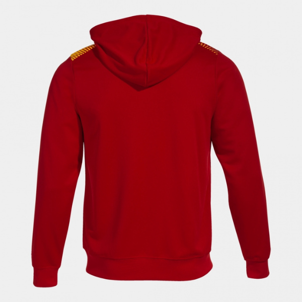 ECO SUPERNOVA ZIP-UP HOODIE RED YELLOW